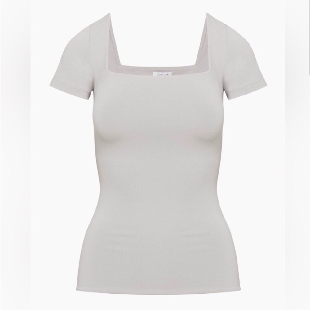 nwot Aritzia (newest branding) Contour Squareneck Hip T-Shirt Tight-fit …